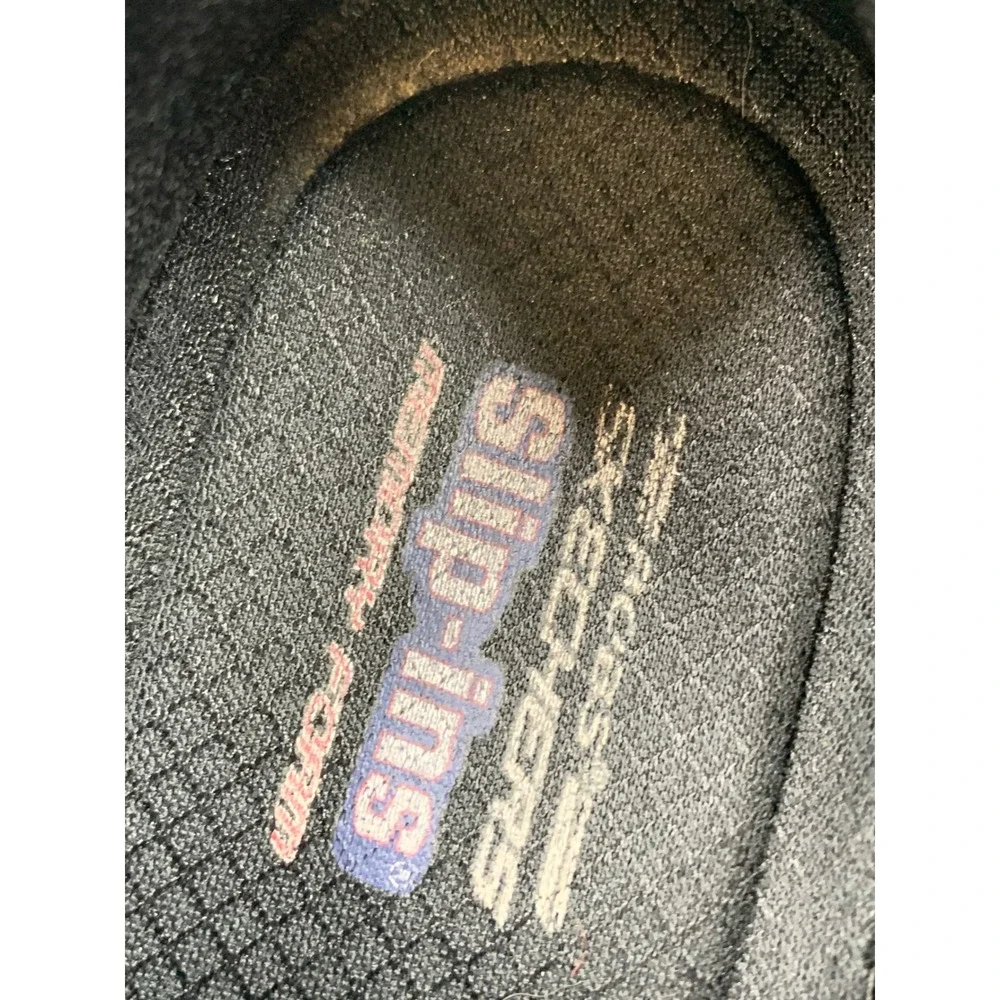 Skechers Women's Sneakers Hands‎ Free Slip-ins BOBS Sport Squad Chaos Black  10